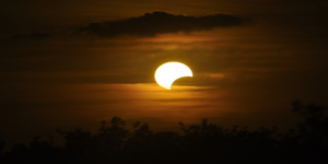 Partial solar eclipse Ireland