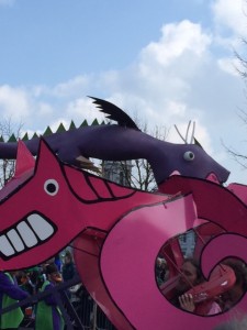 Saint Patrick's Day Parade 2015 Dragons
