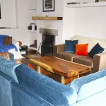 Ballyhoura luxury hostel living room